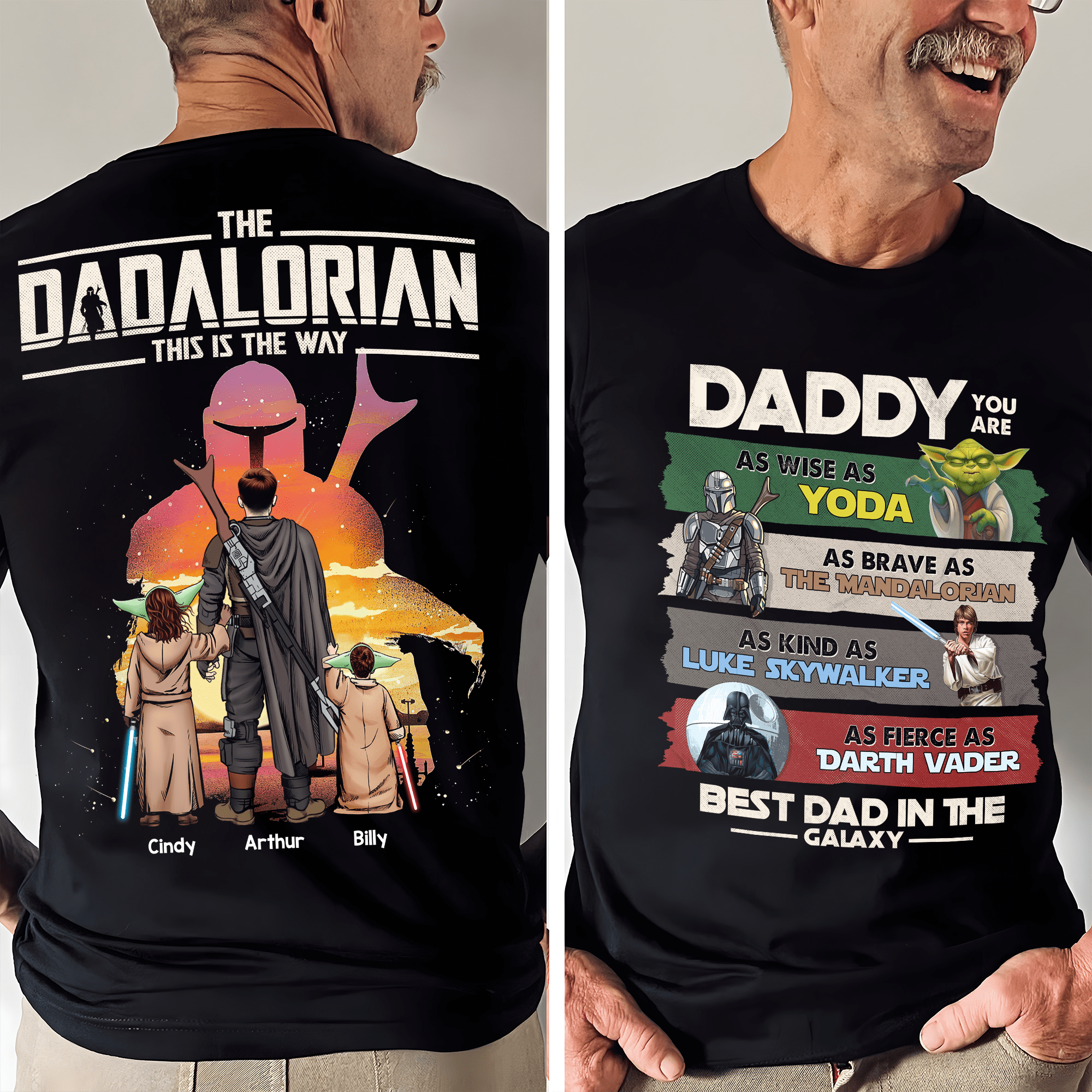 Personalized Gifts For Dad Shirt 02HUHU030524HHHG Father's Day - 2D Shirts - GoDuckee