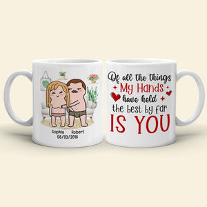 Couple, The Best By Far Is You, Personalized Mug, Gift For Couple - Coffee Mug - GoDuckee