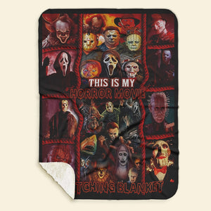 Halloween Gifts For Horror Movie Fans Blanket 01acxx280824 - Blanket - GoDuckee