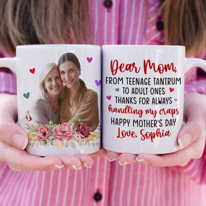 Personalized Gifts For Mom Coffee Mug Handling My Craps - Coffee Mug - GoDuckee