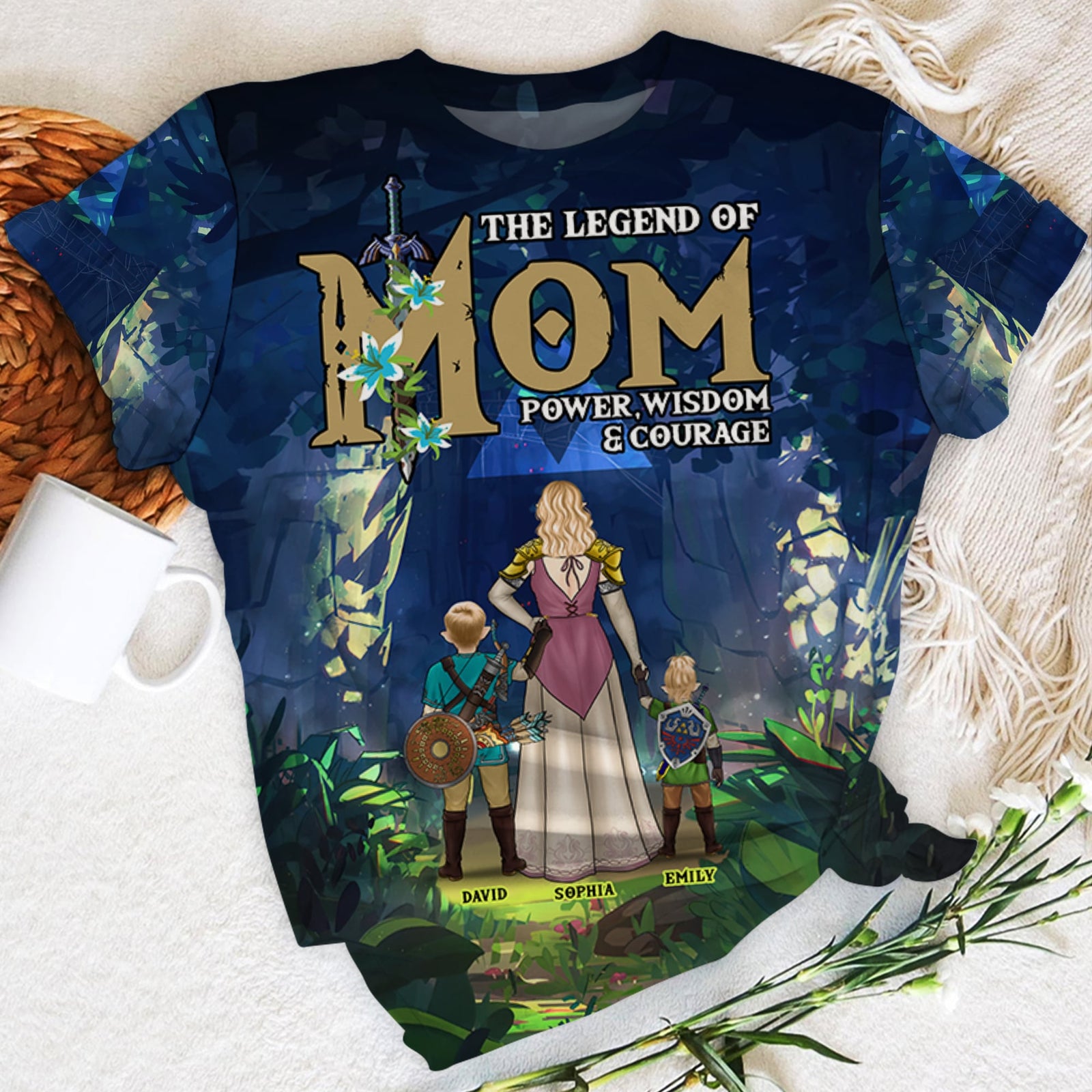Personalized Gifts For Mom 3D Shirt 02qhqn170424hg Mother's Day - 3D Shirts - GoDuckee