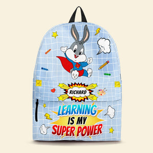 Personalized Gifts For Kids Backpack Cute Cartoon 03kaqn050724 - Backpack - GoDuckee