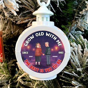 Couple, Grow Old with Me, Led Light Ornament, Chritsmas Gifts For Couple - Ornament - GoDuckee