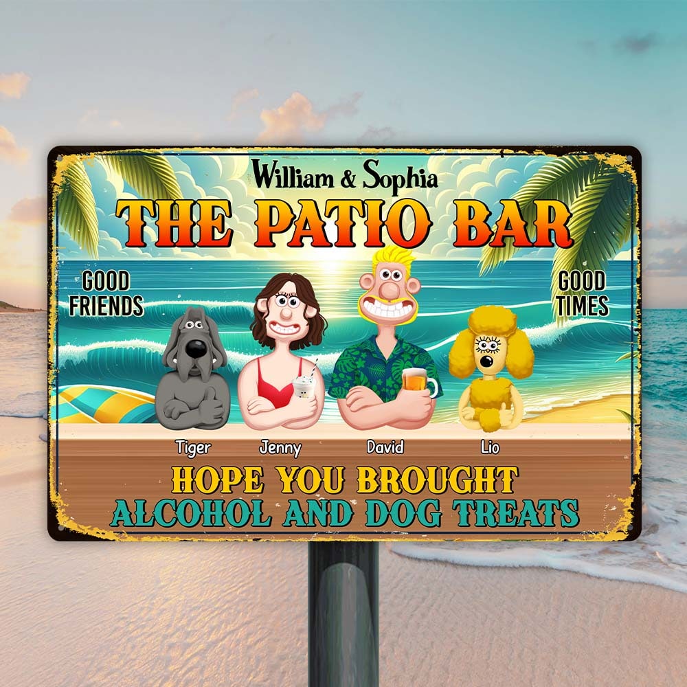 Personalized Gifts For Family Metal Sign 05xqtn150124pa - Metal Signs - GoDuckee