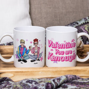 The Couple, Personalized Mug, Gifts For Couple, 01HUPO011223 - Coffee Mug - GoDuckee