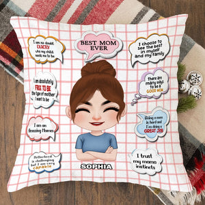 Mother, There Are Many Ways To Be A Good Mom, Personalized Pillow, Gift For Mother - Pillow - GoDuckee