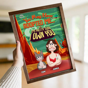 Personalized Funny Gifts For Pet Lovers Canvas Print 01xqtn110225pa - Poster & Canvas - GoDuckee