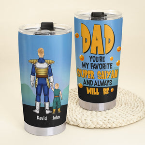 Dad You're My Favorite Personalized Tumbler TZ-TCTT-05NATN290523HH - Tumbler Cup - GoDuckee