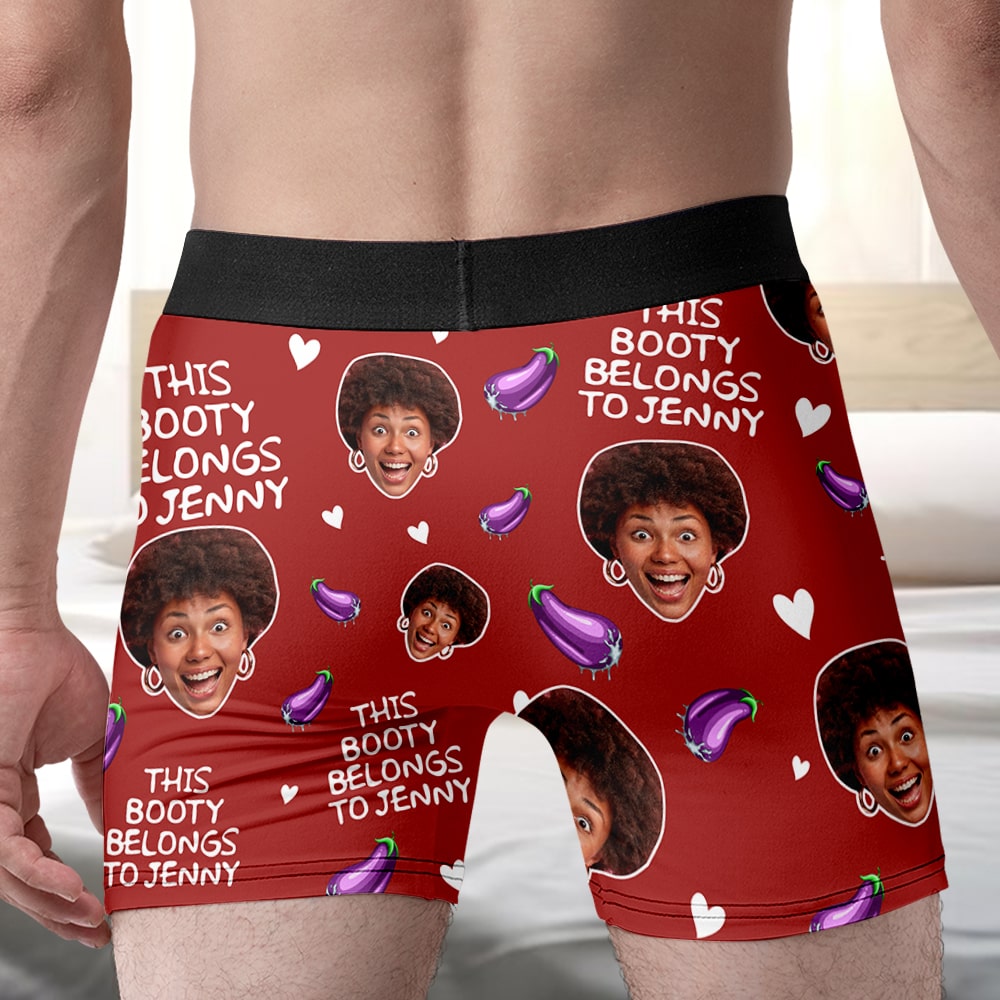 Personalized Gifts For Man Boxer Custom Photo Face Funny Design 04xqtn090724 - Boxer Briefs - GoDuckee