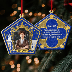 Teachers are special, Personalized Custom Photo Ornament, Christmas Gift For Teachers, 02HTPO290823 - Ornament - GoDuckee