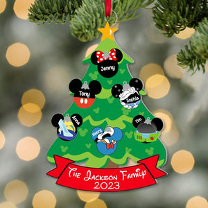 Personalized Family Ornament, Christmas Gifts For Family, 03QHPO211023 - Ornament - GoDuckee