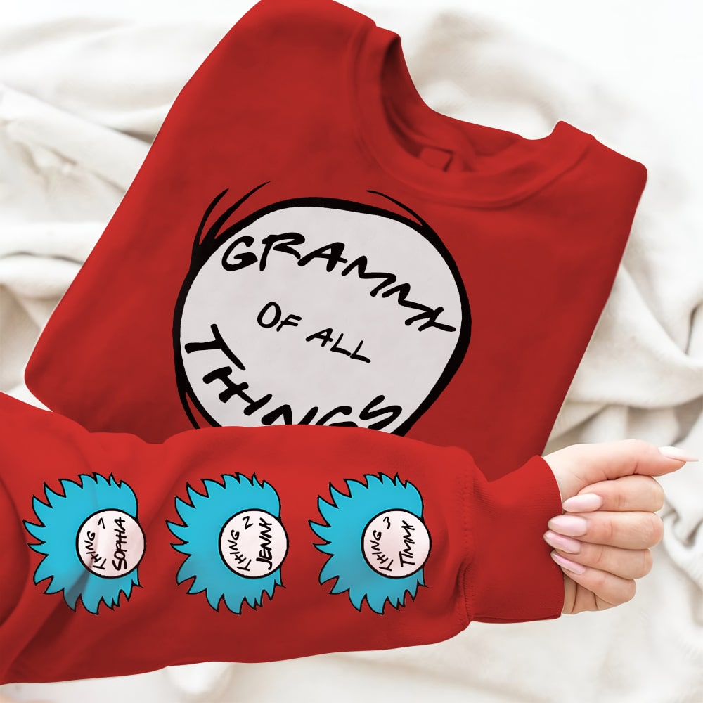 Grandma, Grammy Of All Things, Personalized 3D Shirt, Christmas Gifts For Grandmother, 03OHPO180923 - AOP Products - GoDuckee