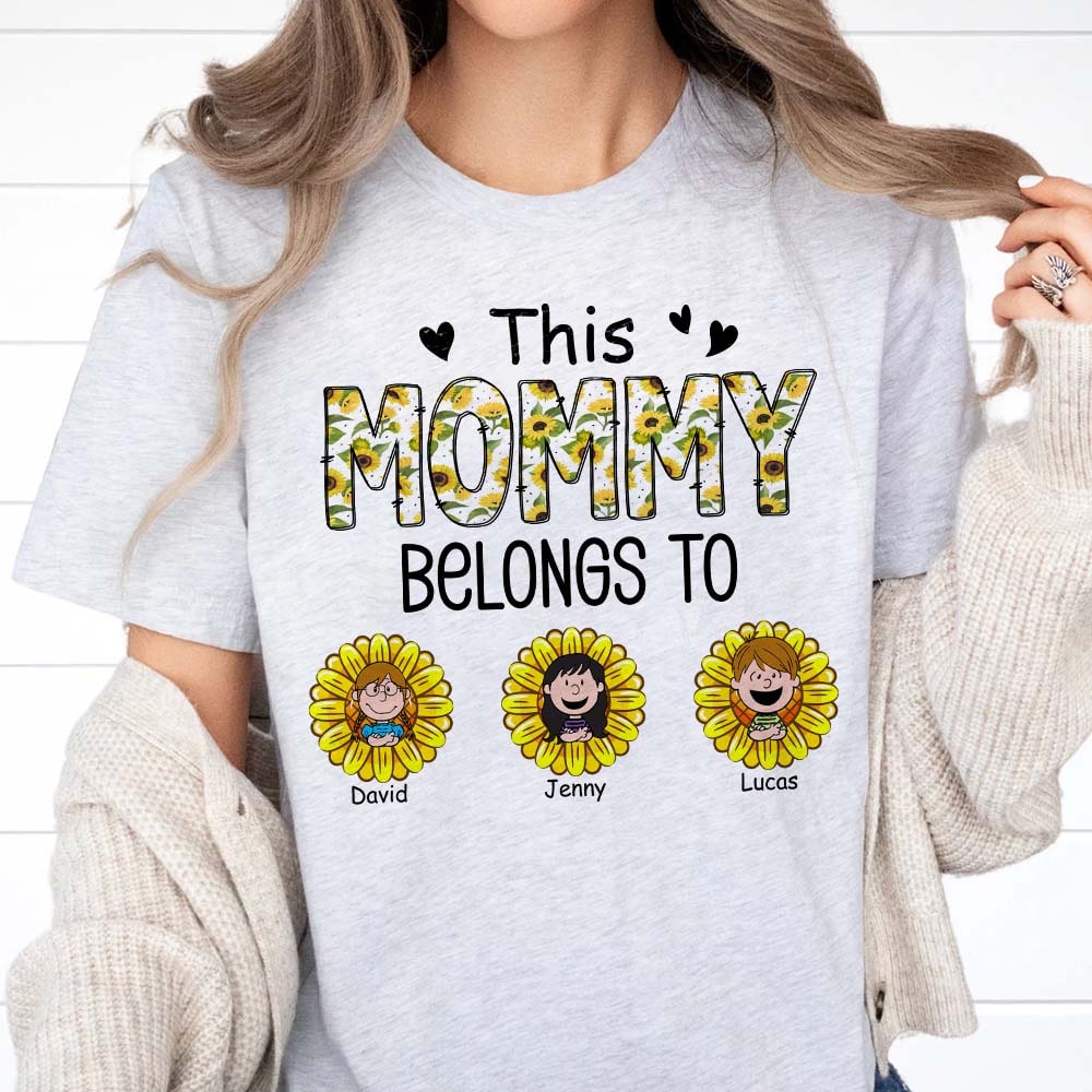 Personalized Gifts For Mom Shirt 03xqtn170125hh This Mom Belongs To Us - Shirts - GoDuckee