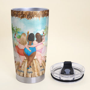 Best Beaches Here's To Another - Gift For Friend-Personalized Tumbler - Tumbler Cup - GoDuckee