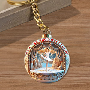 Custom Photo Gifts For Ballet Lovers Keychain 01tgtn080125 - Keychains - GoDuckee