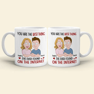 Couple, You Are The Best Thing, Personalized Mug, Gift For Couple, 04NATN130723HH - Coffee Mug - GoDuckee