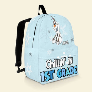 Chillin' In 1st Grade, Personalized BackPack, Gift For Kid, 01HTPO280623 - Backpack - GoDuckee