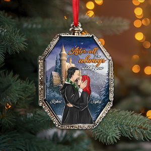 The Couple, I'm Always With You, Acrylic Custom Shape Ornament, Christmas Gifts For Couple, 01HTPO081123TM - Ornament - GoDuckee