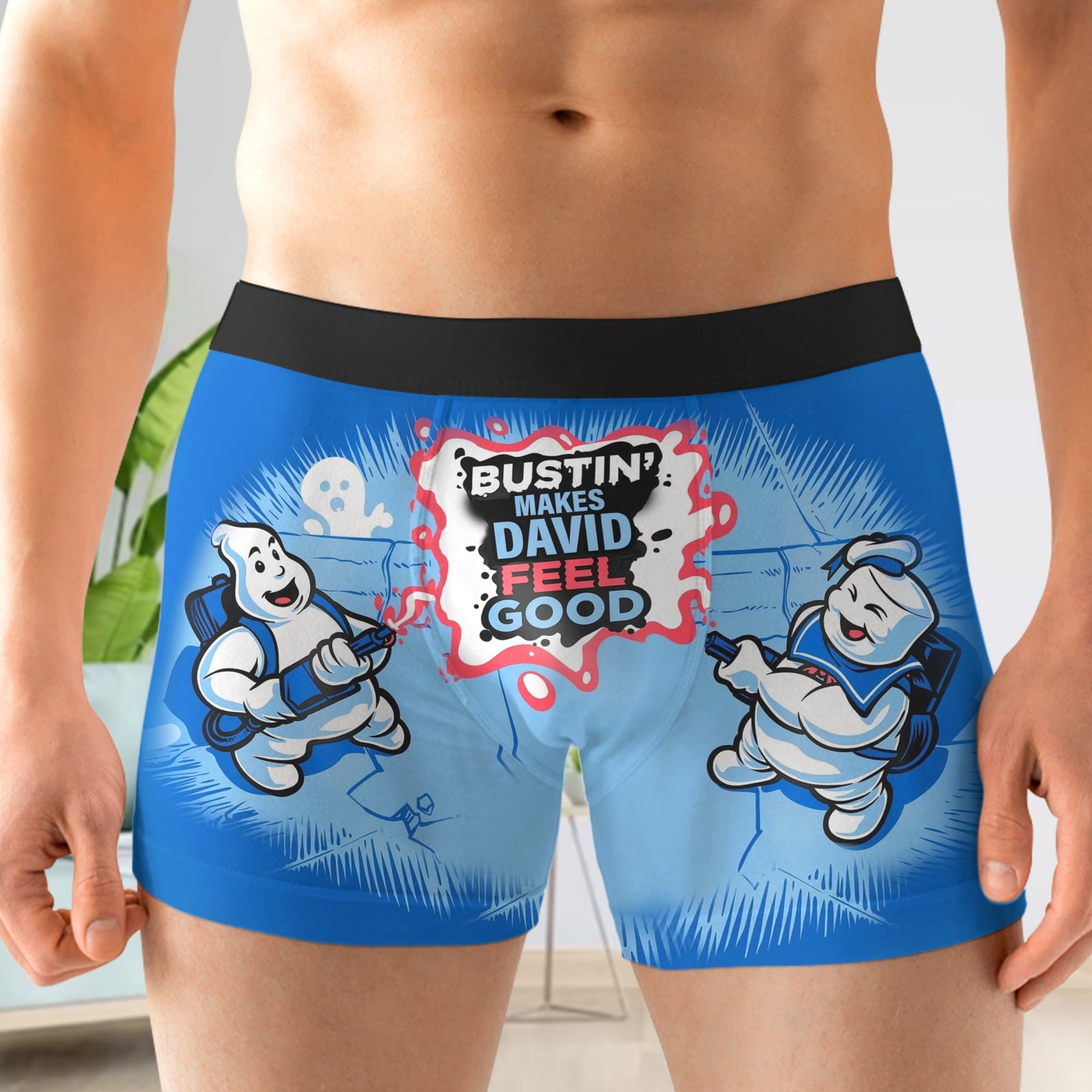 Personalized Funny Gifts For Him Men's Boxers 03katn101224 - Boxer Briefs - GoDuckee