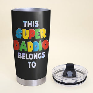 Father, This Dad Belongs To, Personalized Tumbler, Gifts For Dad, 03HTHN240523 - Tumbler Cup - GoDuckee