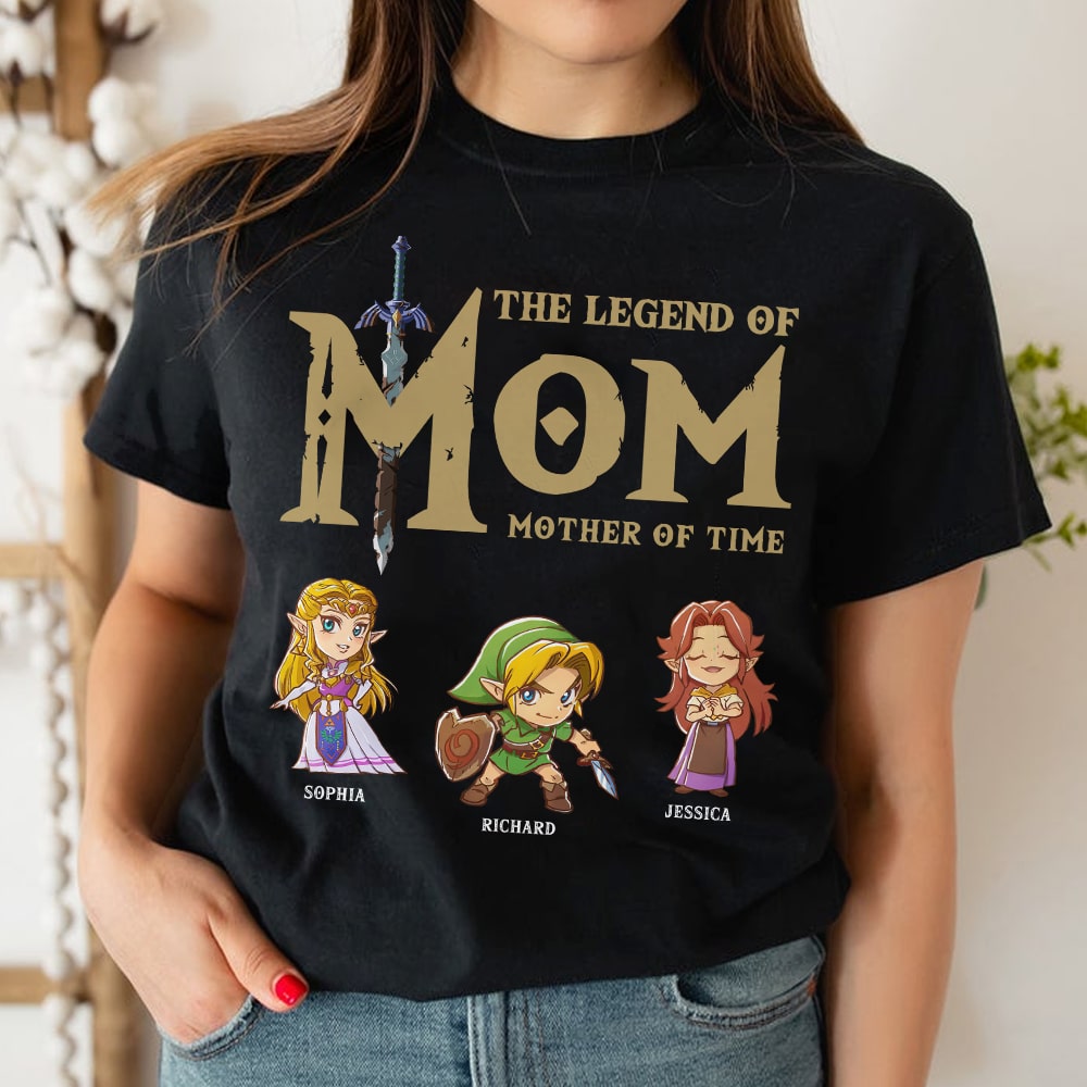 Personalized Gifts For Mom Shirt Mother Of Time 03naqn250124 - 2D Shirts - GoDuckee