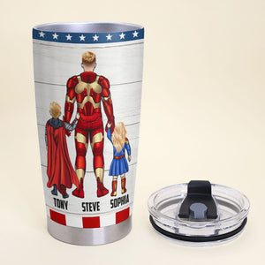 Father, Best Dad Ever, Personalized Tumbler, Gifts For Dad, 04DNPO090523TM - Tumbler Cup - GoDuckee