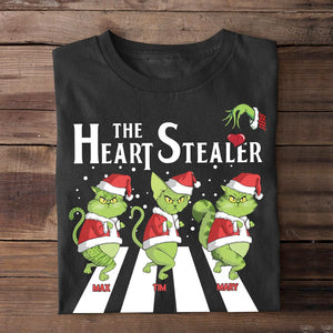 Cats, The Heart Stealer, Personalized Shirt, Gift For Cat Lover, 02NAPO151123 - Shirts - GoDuckee