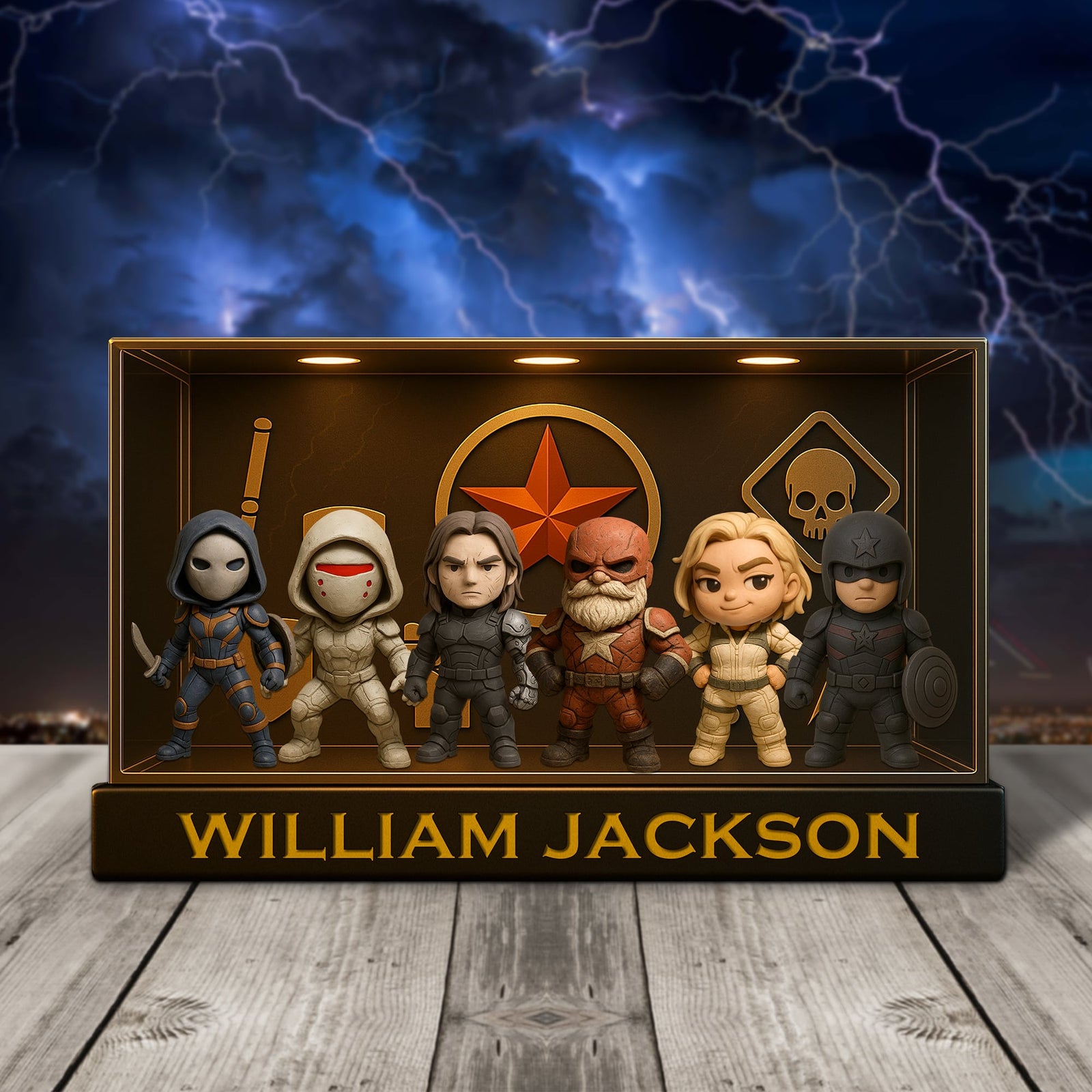 Super Plaque Personalized Gifts For Movie Fans 03katn080525 - Shaped Plaques - GoDuckee