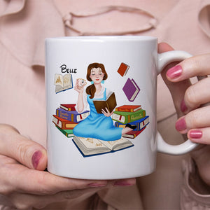 Year Of Books, Personalized Book Mug, Book Lover Gift, Custom Coffee Mug, 07HUPO301123PA - Coffee Mug - GoDuckee