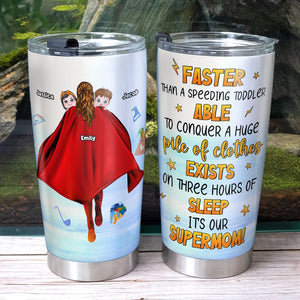 Personalized Gifts For Mom Tumbler It's Our Supermom 06QHPU060224HH Mother's Day Gifts - Tumbler Cups - GoDuckee