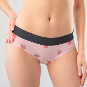 Customized Valentine's Boxer Briefs for Women, Girlfriend or Wife Name, Pink Underwear, 03KAPO291223 - Boxer Briefs - GoDuckee