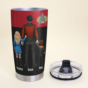 Father, The Best Dad, Personalized Tumbler, Gifts For Dad, 01DNPO130523HH - Tumbler Cup - GoDuckee