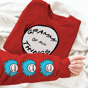 Grandma, Grammy Of All Things, Personalized 3D Shirt, Christmas Gifts For Grandmother, 03OHPO180923 - AOP Products - GoDuckee