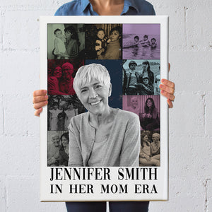 Custom Photo Gifts For Mom Canvas Print In Her Mom Era - Canvas Print - GoDuckee