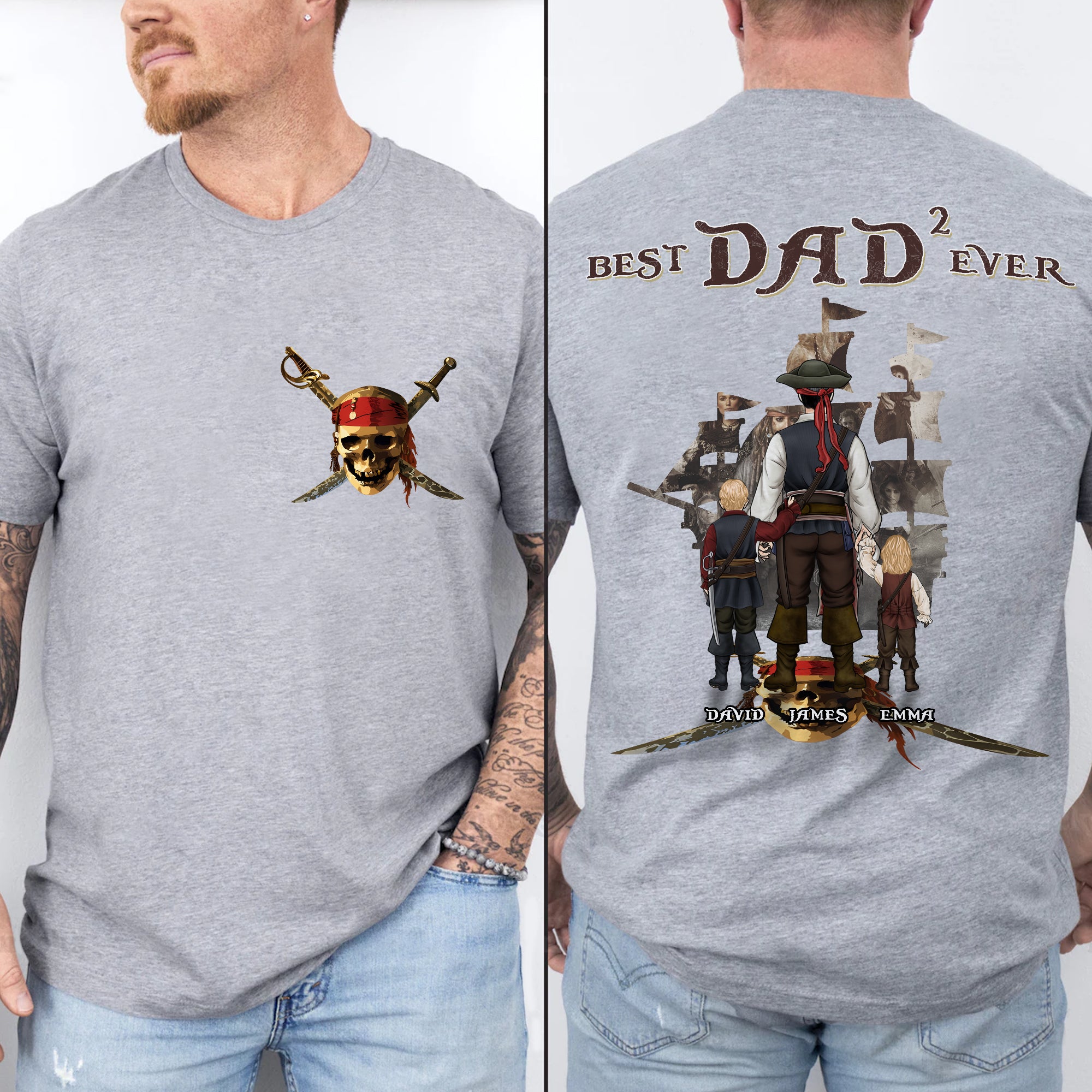 Personalized Gifts For Dad Shirt 03ohdc270524pa Father's Day - 2D Shirts - GoDuckee