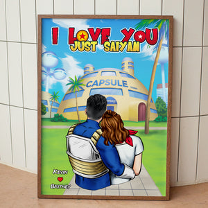Personalized Gifts For Couple Canvas Print I Love You 03HUDT020224HH - Canvas Print - GoDuckee