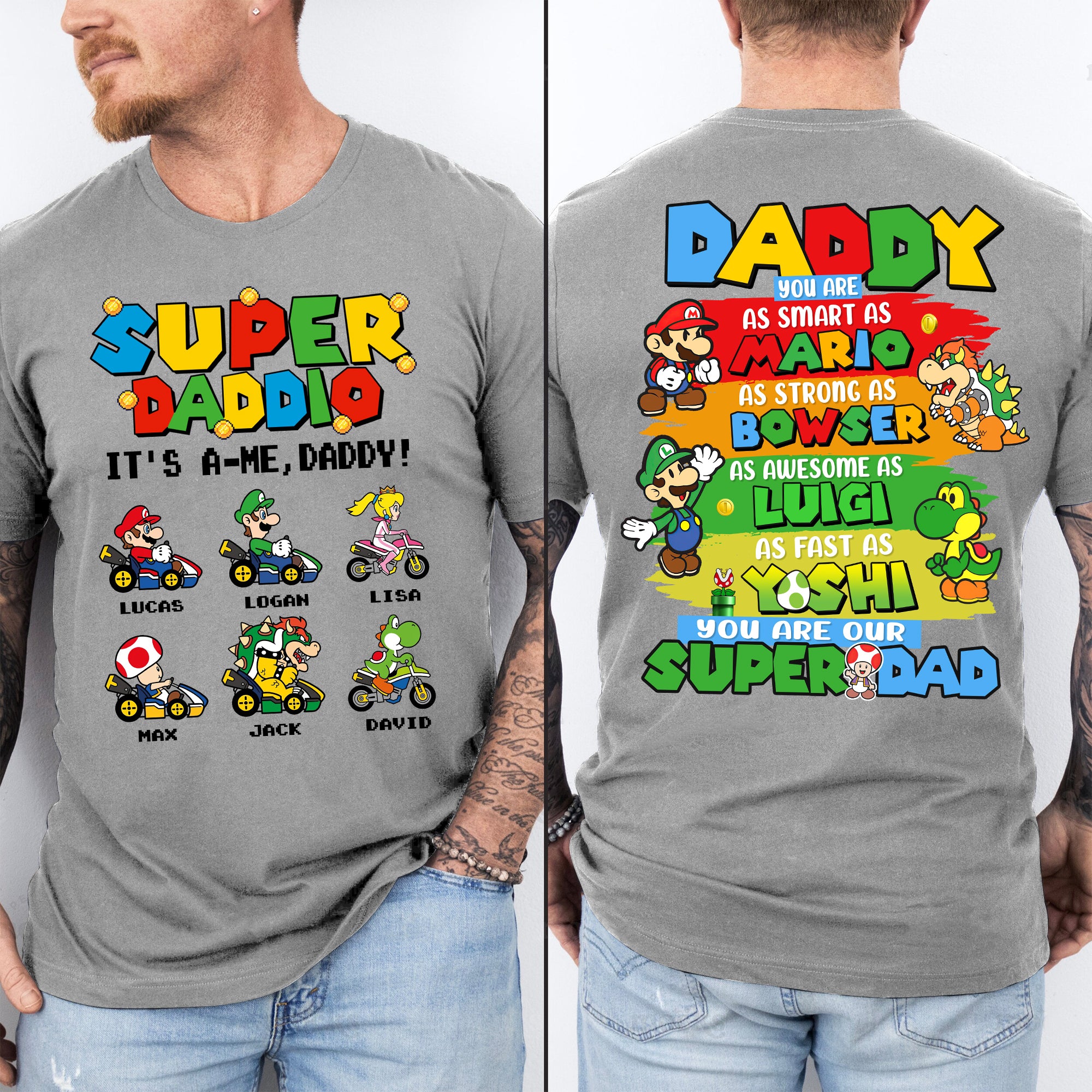 Personalized Gifts For Father Shirt 032NATI020424 Father's Day - 2D Shirts - GoDuckee