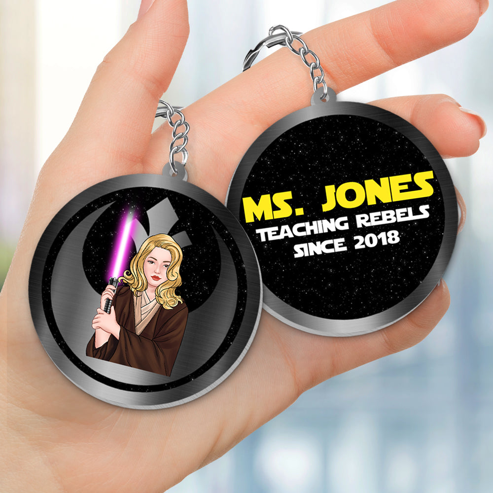 Best Teacher, Personalized Keychain, Gifts For Teacher, 05napo250723tm - Keychains - GoDuckee