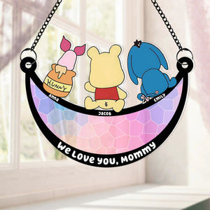 Personalized Gifts For Mom Suncatcher Window Hanging Ornament 04htqn250424 - Ornaments - GoDuckee