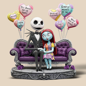 Till Death Couple Acrylic Plaque - Personalized Gifts For Couple 02TOQN200625 - Shaped Plaques - GoDuckee