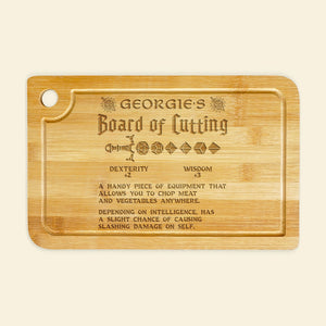 Personalized Gifts For Game Fans Cutting Board 03NAQN190724 - Boards - GoDuckee