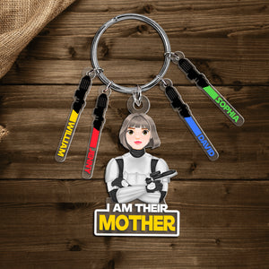 Personalized Gifts For Mom Keychain 03natn150225hg I'm Their Mother - Keychains - GoDuckee