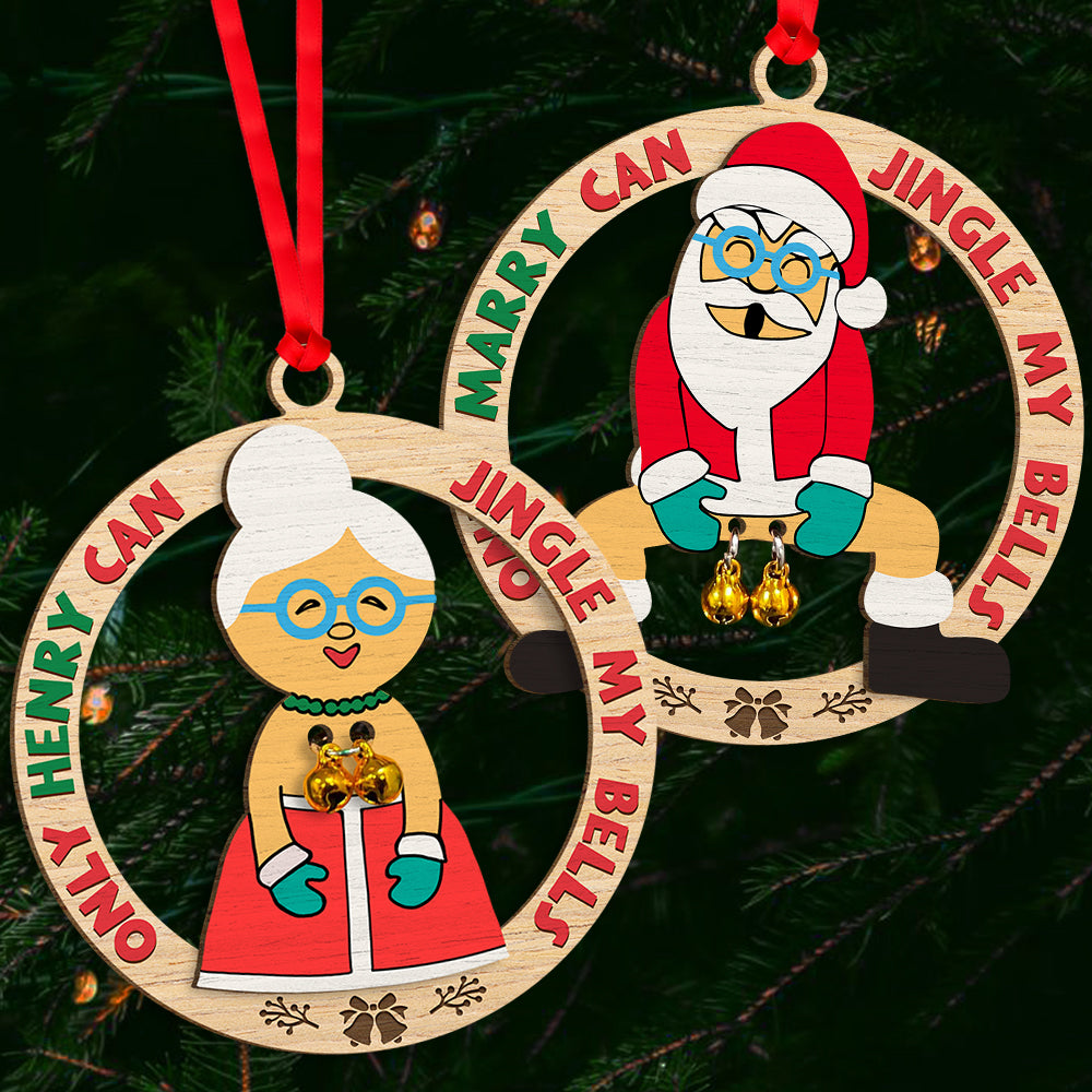 Personalized Gifts For Couple Christmas Ornament 02qhdt200924 - Ornament - GoDuckee