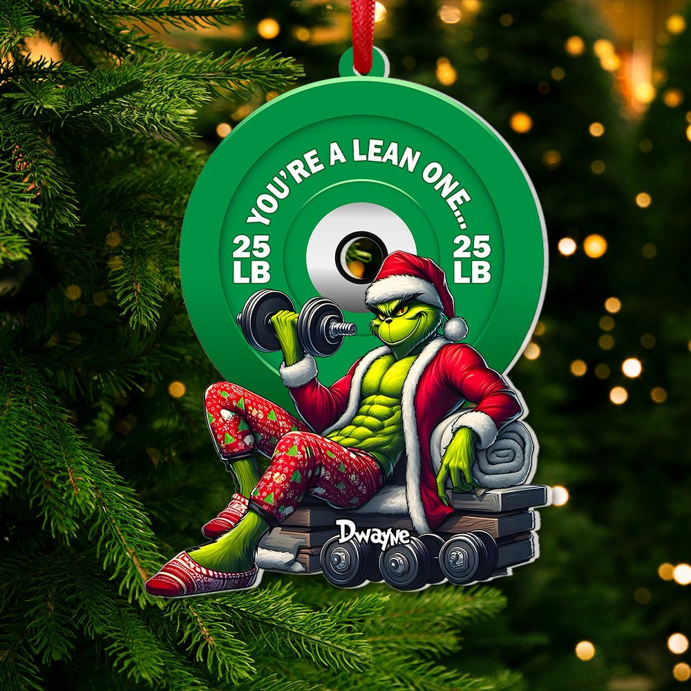 Personalized Ornaments, Gifts For Gym Lovers, Unique Christmas Gifts, Christmas Tree Decorations, 03hupo251123 - Ornament - GoDuckee