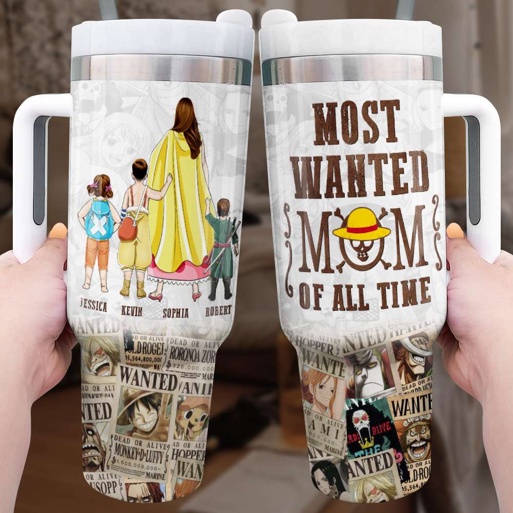 Personalized Gifts For Mom Tumbler Handle 05TODT090424PA Mother's Day - Tumbler Cups - GoDuckee