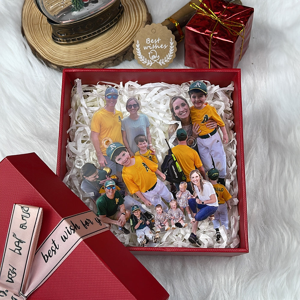 Custom Photo Gifts for Family Ornament 124acvp140924 - Ornament - GoDuckee