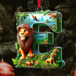 Custom Alphabet Letter Gifts For Movie Lover Acrylic Ornament Christmas 05XQQN251024 - Ornament - GoDuckee