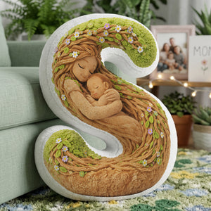 Forest Mom Alphabet Custom Shaped Pillow - Personalized Gifts For Mother 01huta221225 - Pillow - GoDuckee