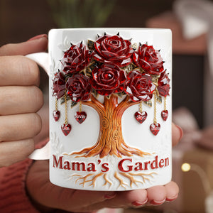 Mama Garden Coffee Mug - Personalized Gifts For Mother's Day 04tota040226 - Coffee Mug - GoDuckee
