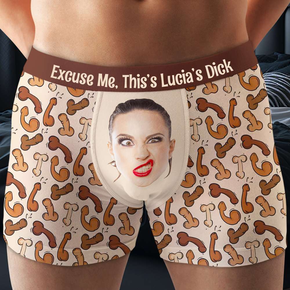 Personalized Gifts For Husband Men's Boxer Briefs 03OHDT110124 - Boxer Briefs - GoDuckee